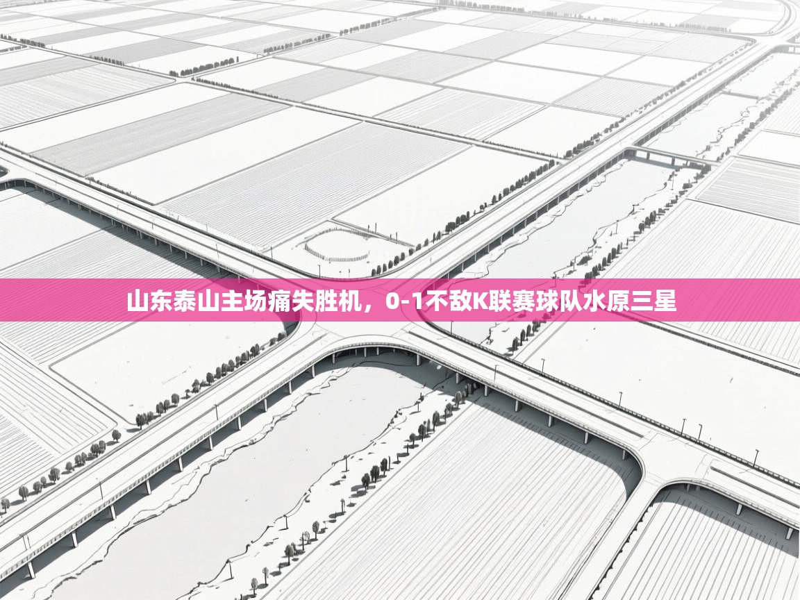 山东泰山主场痛失胜机，0-1不敌K联赛球队水原三星  第1张